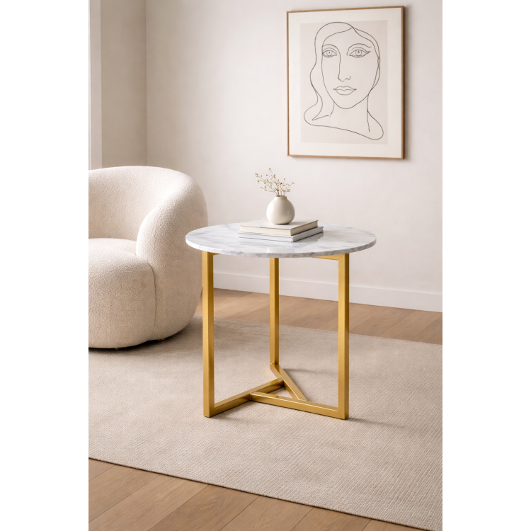 Металната основа за кафе маса модел „Терамо“ 