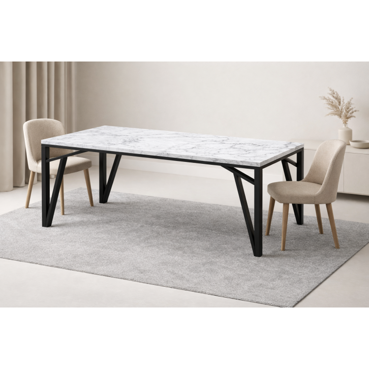 Металната основа за маса модел „Торино“ Металната основа за маса модел „Торино“